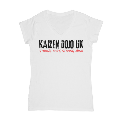 KAIZEN STRONG WOMENS V-NECK T-SHIRT