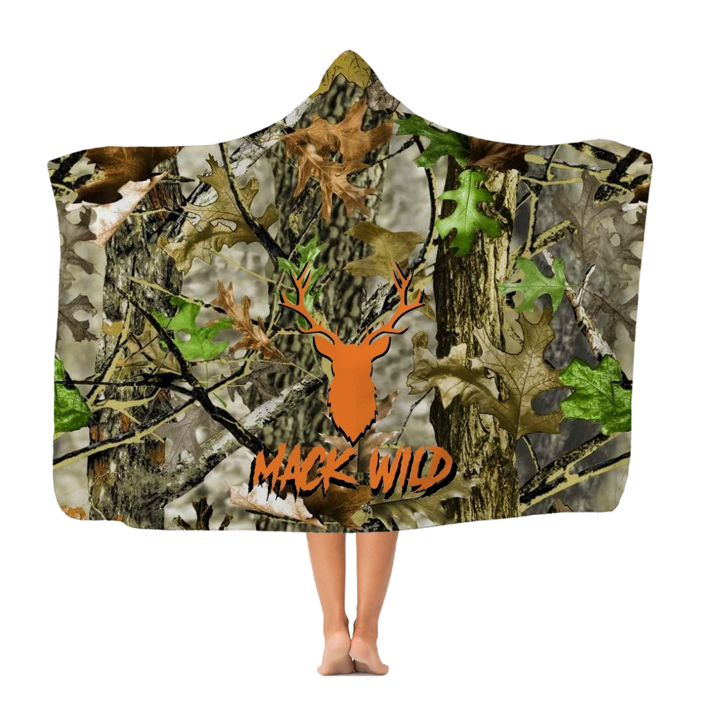 MACK-WILD CAMO HOODED BLANKET