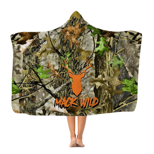 MACK-WILD CAMO HOODED BLANKET