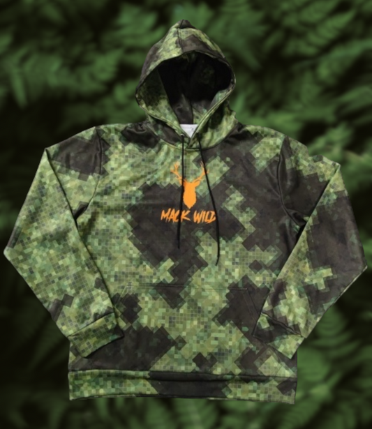 MACK-WILD PX-CAMO, MERINO FLEECE LINED HOODIE