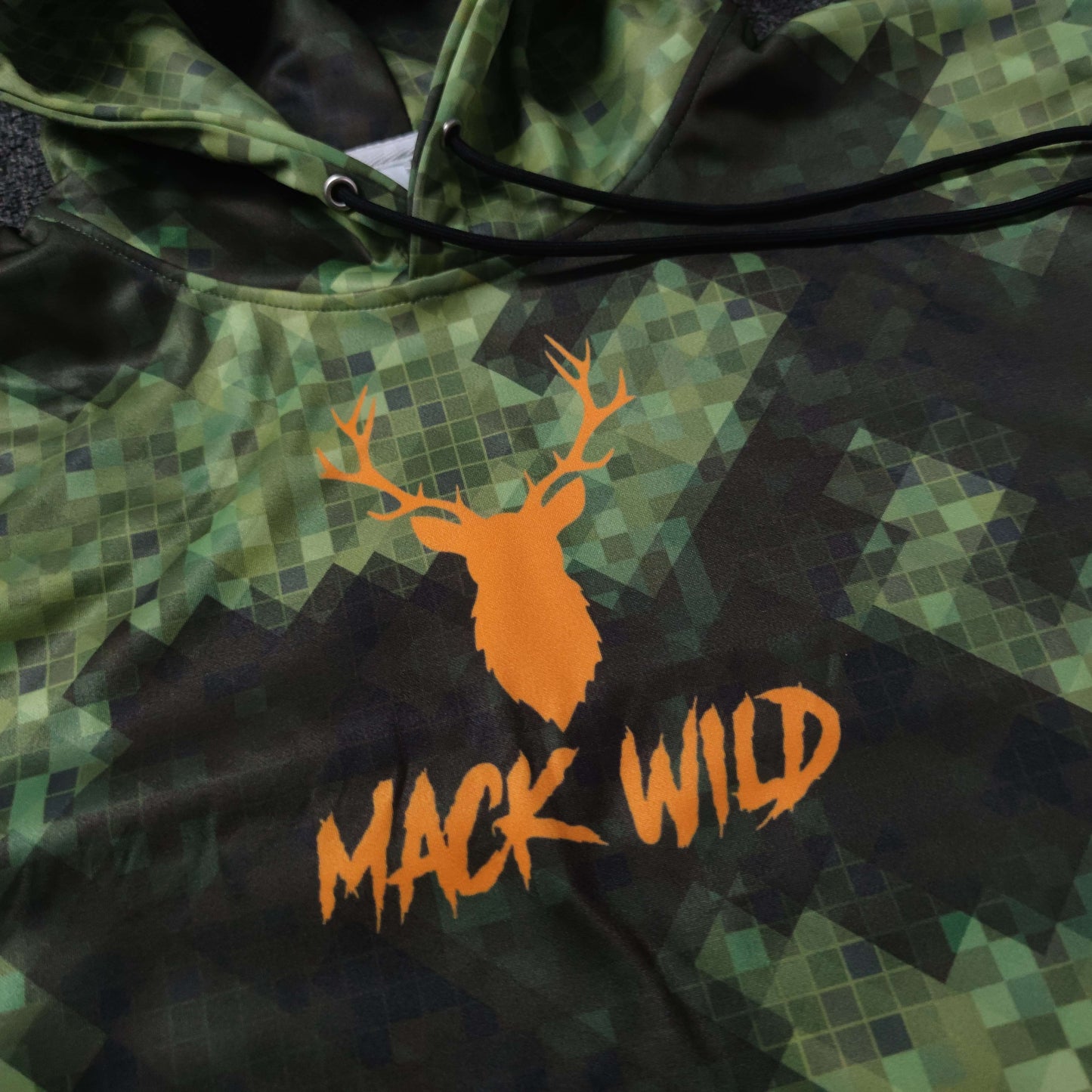 MACK-WILD PX-CAMO, MERINO FLEECE LINED HOODIE