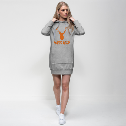 MACK-WILD HOODIE DRESS