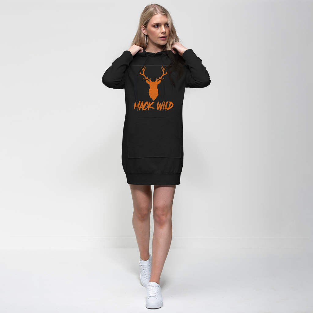 MACK-WILD HOODIE DRESS